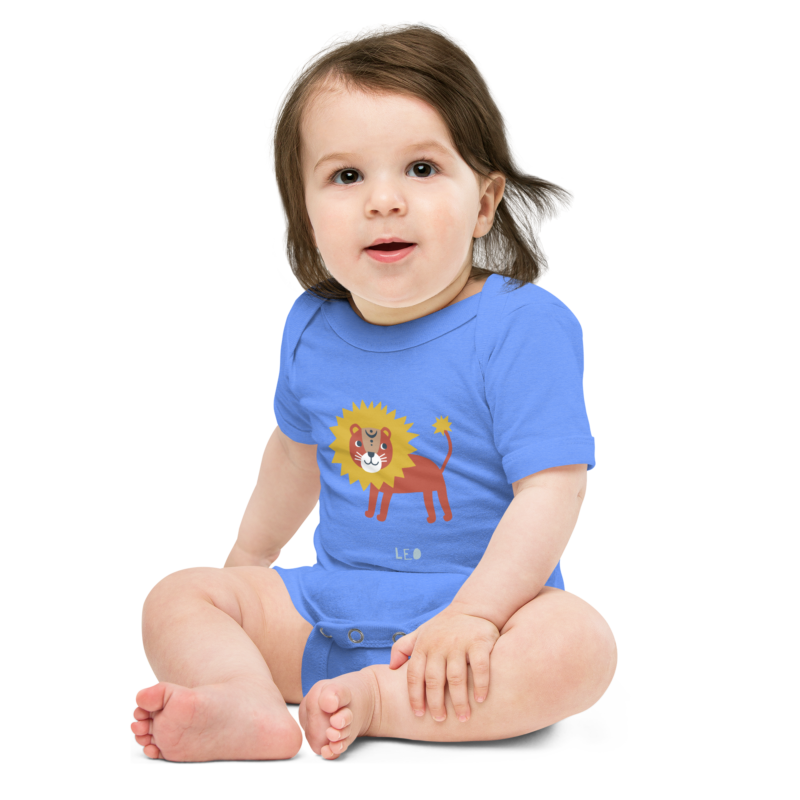 Leo Baby short sleeve one piece
