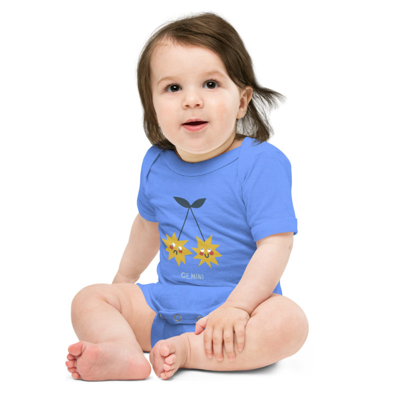 Gemini Baby short sleeve one piece