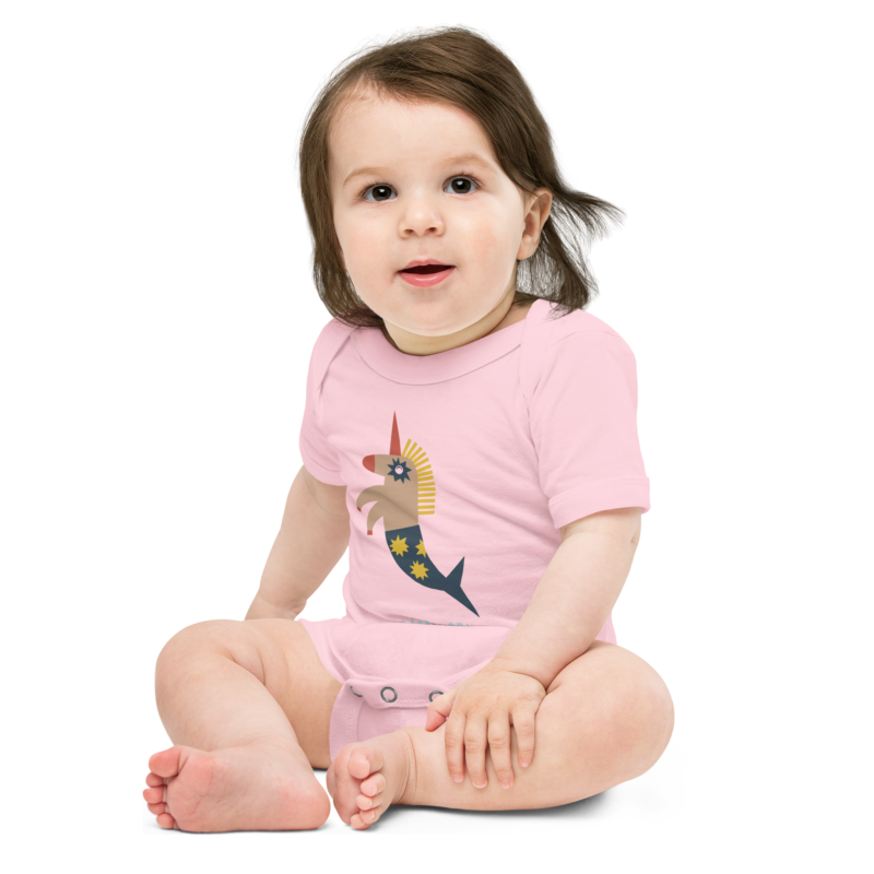 Capricorn Baby short sleeve one piece