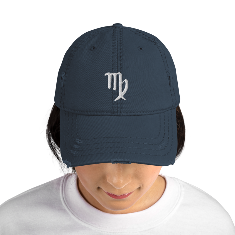 Virgo Distressed Hat