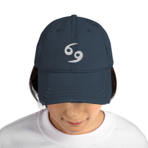 Cancer Distressed Hat