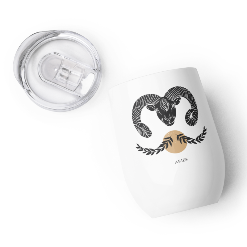 Aries Wine tumbler