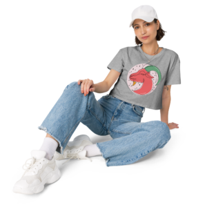 Capricorn Women’s crop top