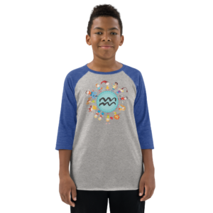 Aquarius Youth baseball shirt