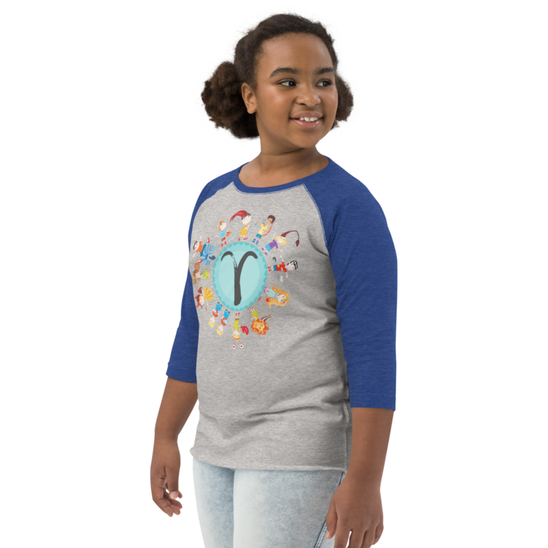 Youth baseball shirt