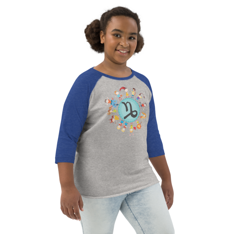Capricorn Youth baseball shirt