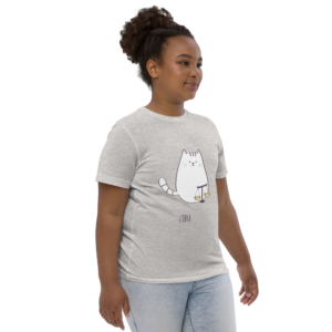Libra Cat Youth jersey t-shirt