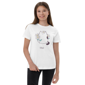 Virgo Cat Youth jersey t-shirt