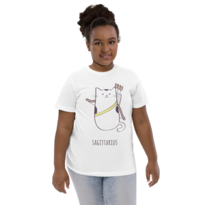 Sagattarius Cat Youth jersey t-shirt