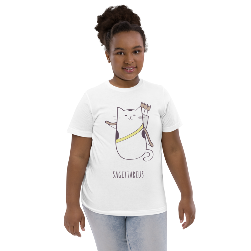 Sagattarius Cat Youth jersey t-shirt