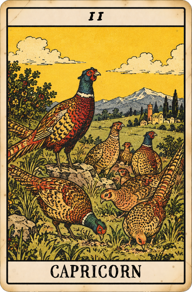 Pholus Sabian card: 11° Capricorn